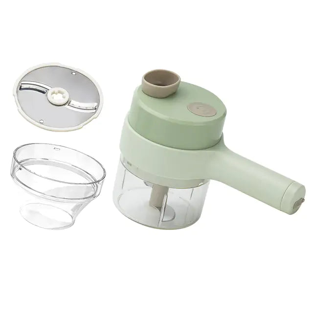 VeggiePrep Pro: 4-in-1 Rechargeable Power Chopper