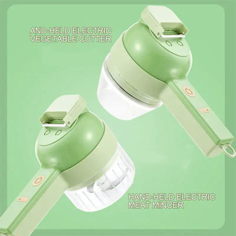 VeggiePrep Pro: 4-in-1 Rechargeable Power Chopper
